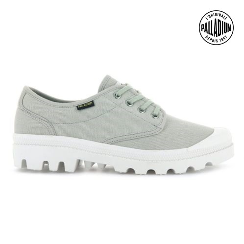 Palladium Pallabrousse Women's Oxfords Shoes Mint | UK J173-XUN